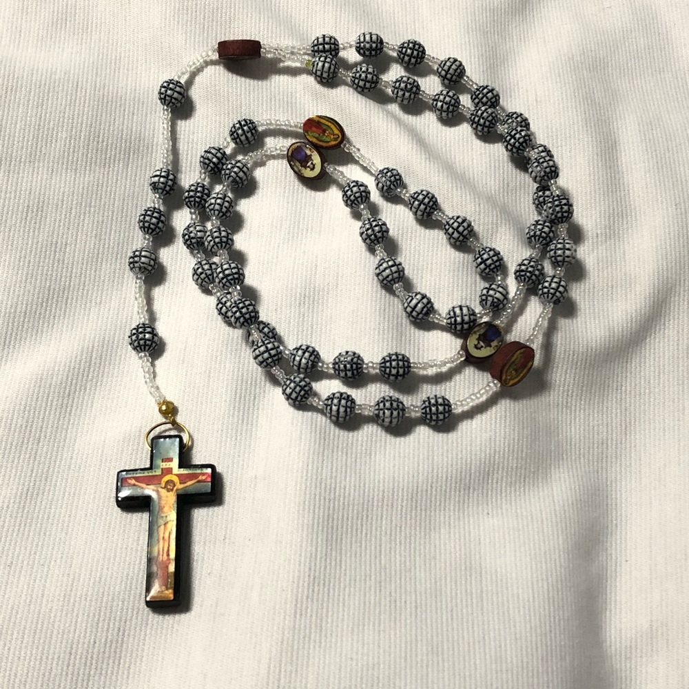 Wooden Cross Rosary ❤️